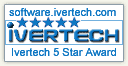 LinkyCat has been awarded 5 Stars based on Ivertech's Software Rating Guidelines.